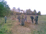 Hodslavice alej - sázení 1